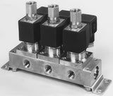 CKD MULTILEX Direct Acting 3-Port Solenoid Valve Manifold/Actuator GAG331, GAG332, GAG432, GAG433 Series