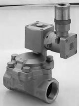 CKD MULTILEX Explosion-Proof Large Bore Pilot Operated 2-Port Solenoid Valve AD21EX4 Series (Ex d IIB T4, Diaphragm, NC)