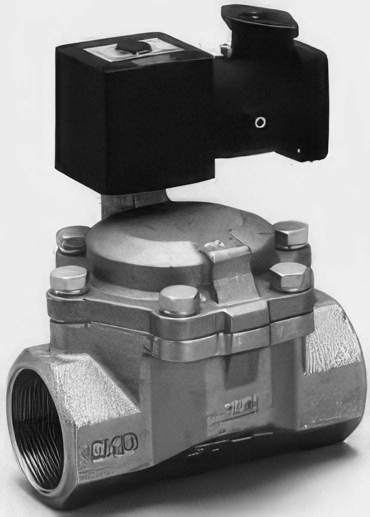 CKD MULTILEX Explosion-Proof Large Bore Pilot Operated 2-Port Solenoid Valve AP21E2, AP22E2 Series (Japan Type-Approved, Steam Compatible)