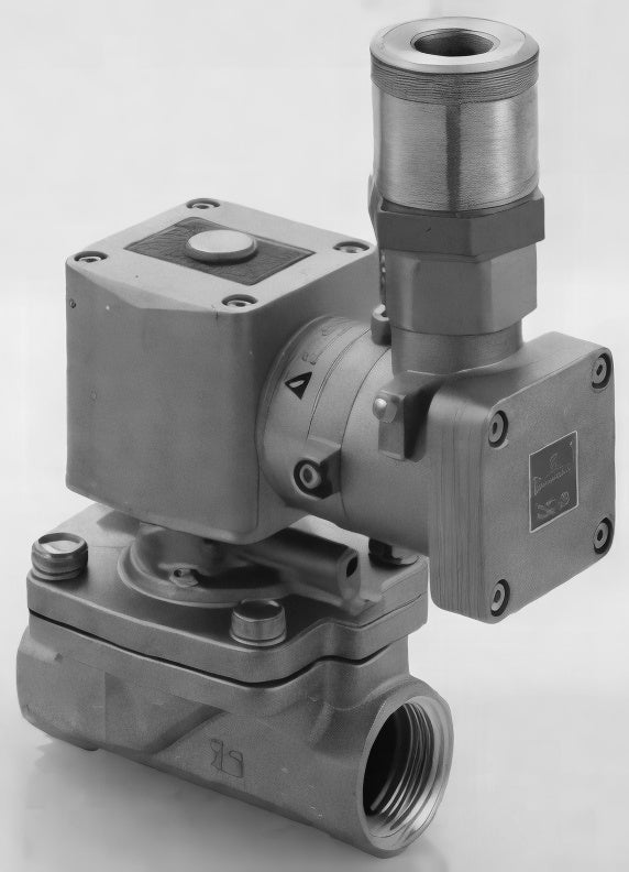 CKD MULTILEX Explosion-Proof Pilot Operated 2-Port Solenoid Valve AD11EX4 Series (Ex d IIB T4, Diaphragm, NC)