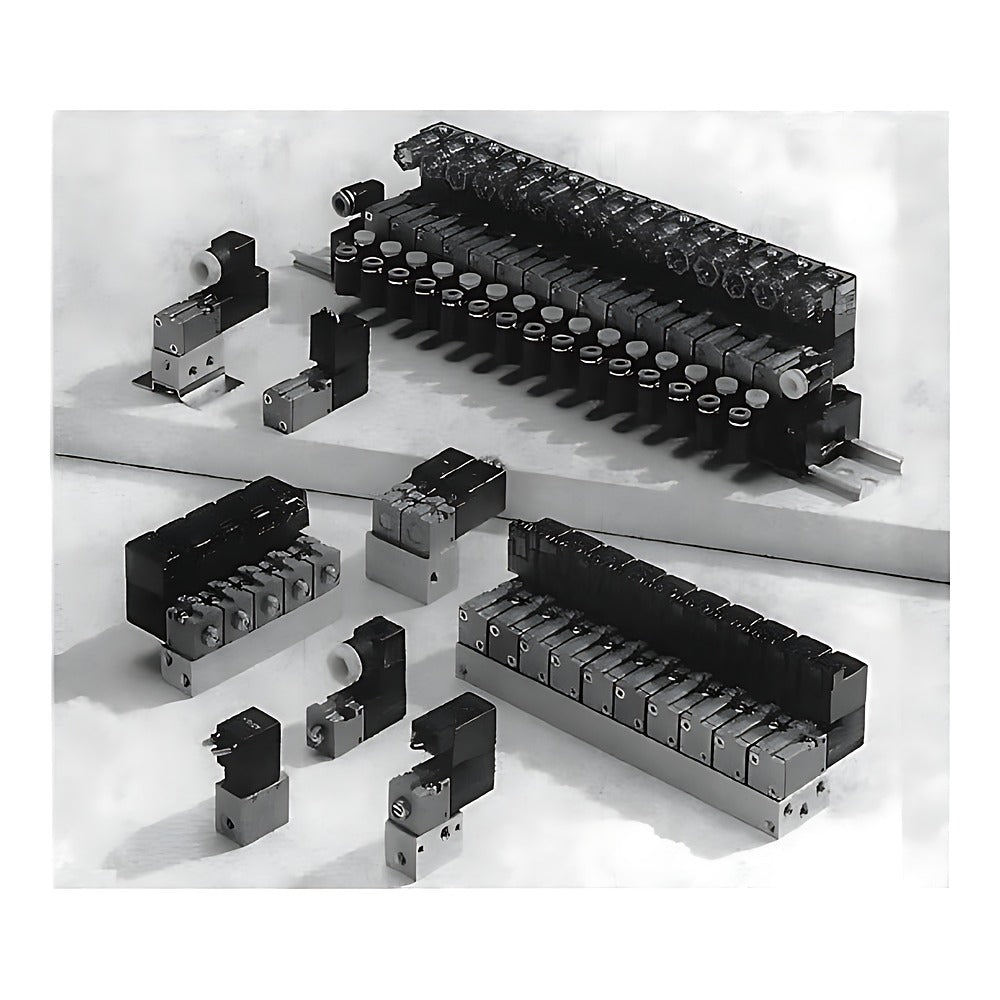 CKD P/M/B Microsol 2/3/5-Port Solenoid Valve (Single Valve)