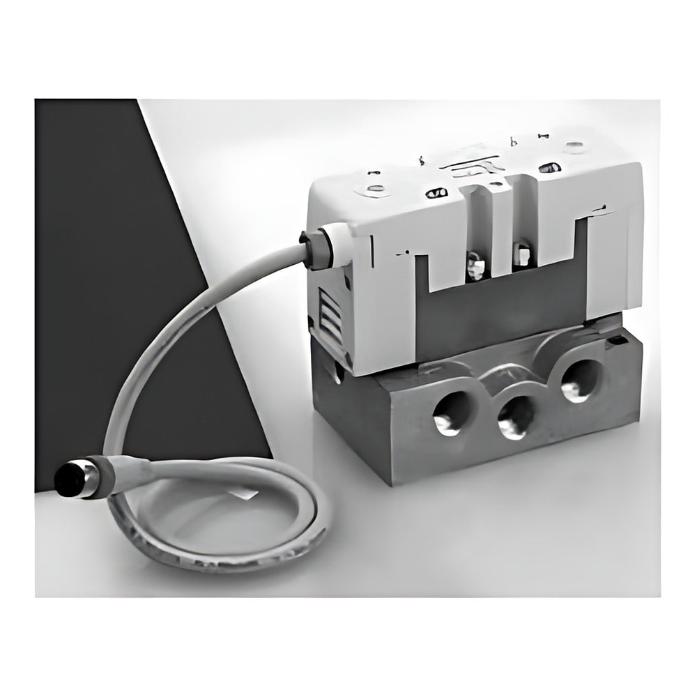 CKD PV5 ISO 5-Port Solenoid Valve (ISO Size 1/2, M12 I/O Connector)