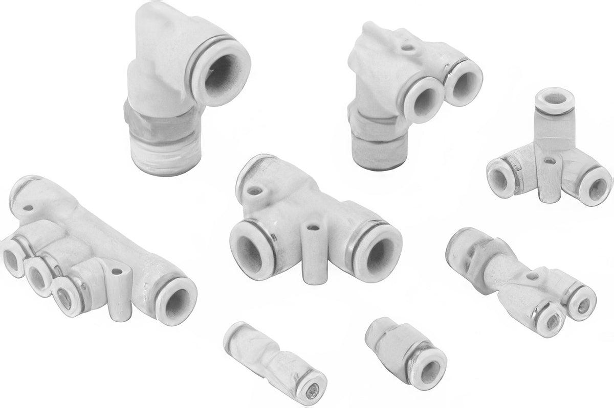 CKD Resin Push-in Fittings ZSP Series (Tube 4 to 12 mm)