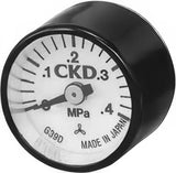 CKD Small Round Pressure Gauge G39D Series (R1/8)