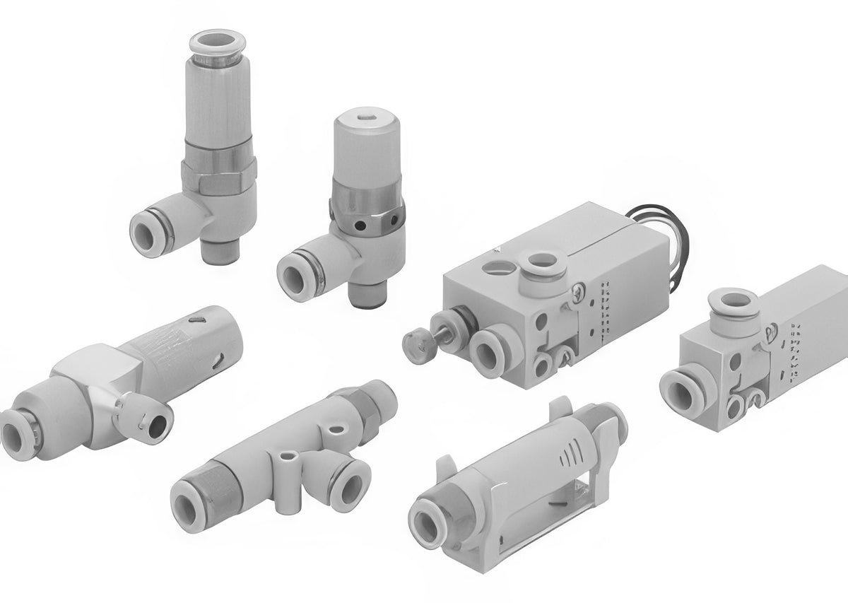 CKD Vacuum Ejector, In-line (Tube) Type VSU Series