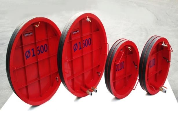 Daewon Industrial Air Release Type Pneumatic Pipe Plug — Low Pressure (80–2000 mm)