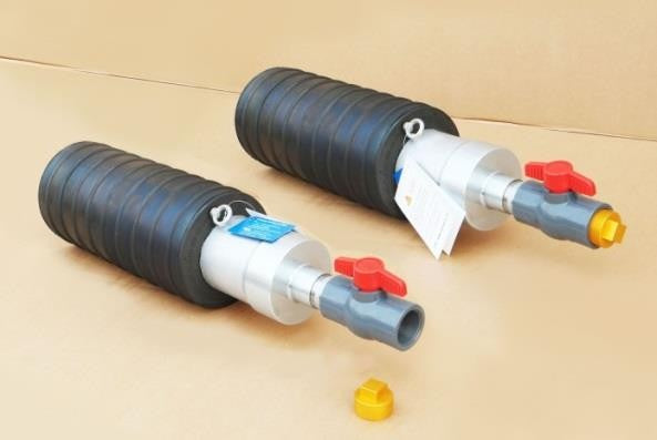 Daewon Industrial Small By-Pass Type Pipe Plug (100–350 mm)