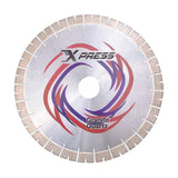 Diatop Volcano Xpress Bridge Saw Blade with Small Notch (Silent, Granite and Quartz)
