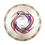 Diatop Volcano Xpress Turbo Silent Bridge Saw Blade for Granite and Quartz