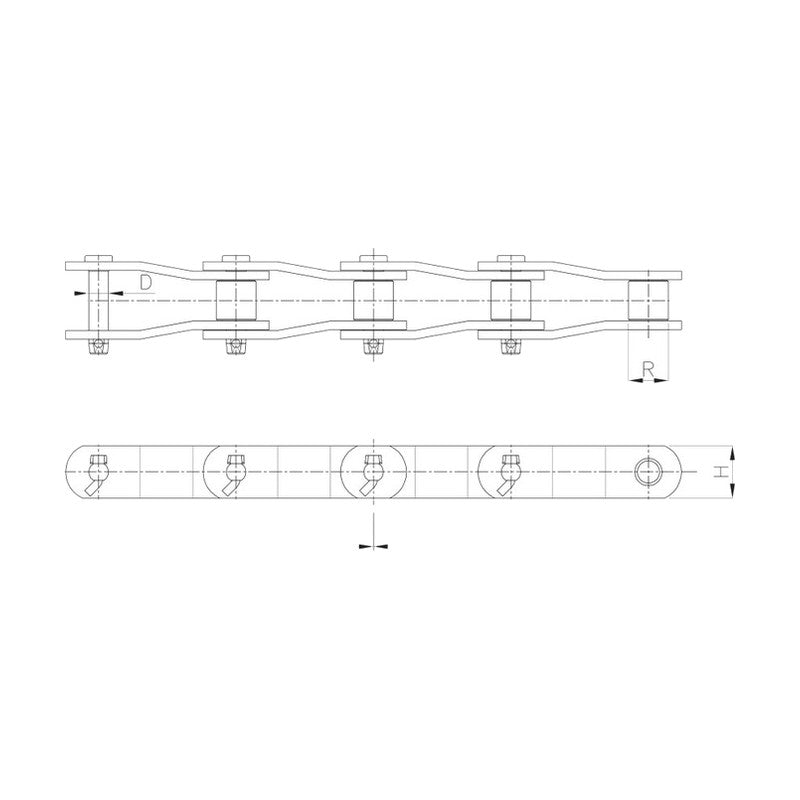 Dongyang Chain DH Heavy Duty Roller Chain
