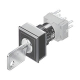 EAO Series 61 Keylock Switches (16 mm)