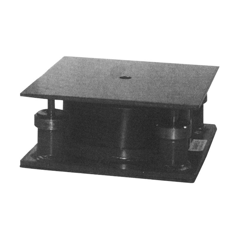 ENIDINE AMB Series Air Mount with Viscous Damper, Square Plate