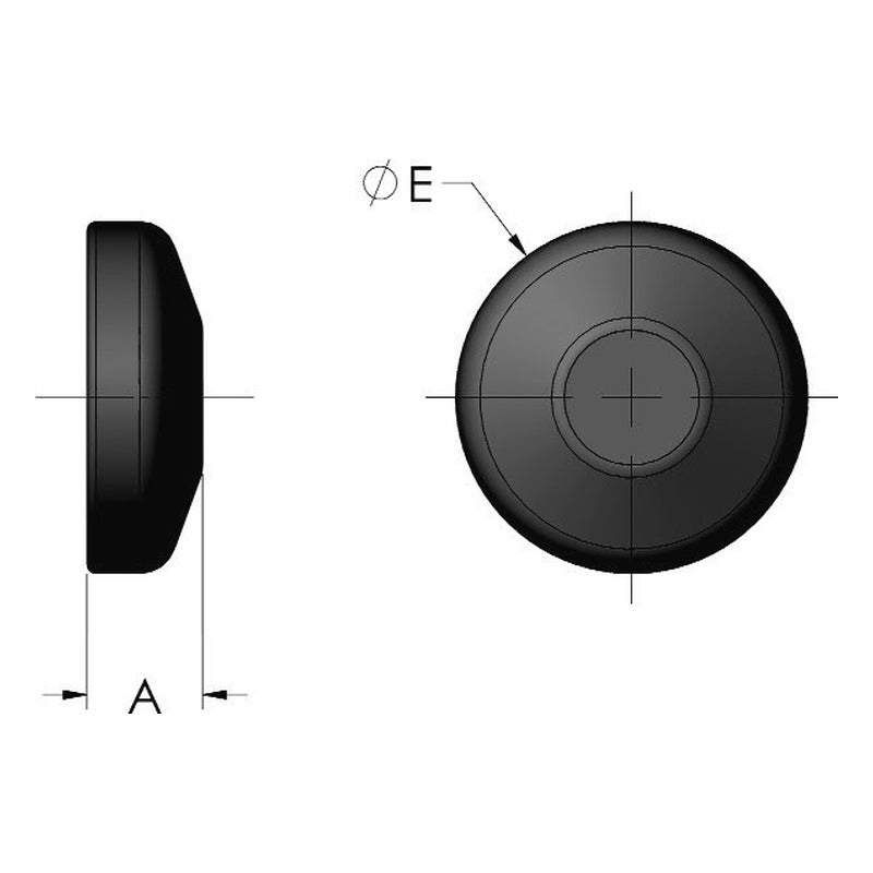 ENIDINE UC Series Shock Absorber Urethane Striker Caps