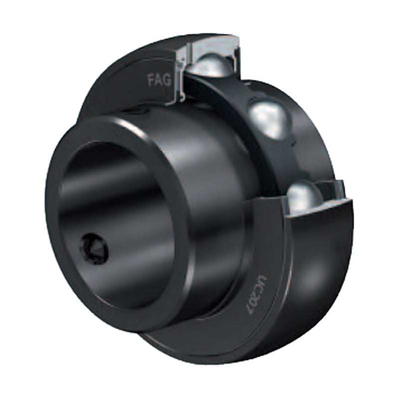 FAG UC2 Black Series Radial Insert Ball Bearings (Grub Screws)