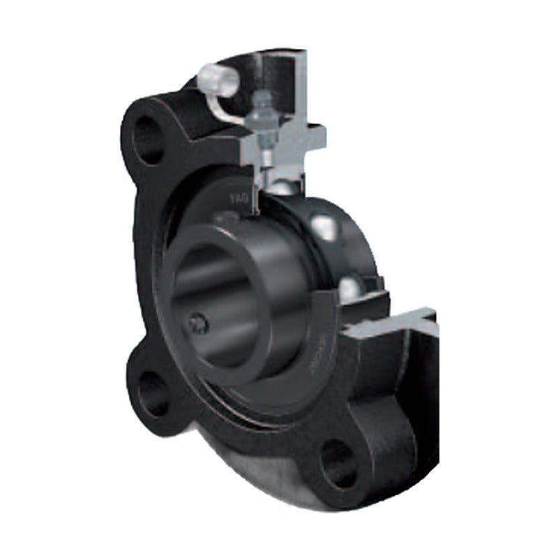 FAG UCFC Black Series Four-Bolt Round Flanged Units (Grub Screw)