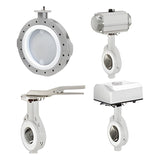 GEMÜ 490/491/497/498 Butterfly Valve (multiple actuators, DN 40-1000)