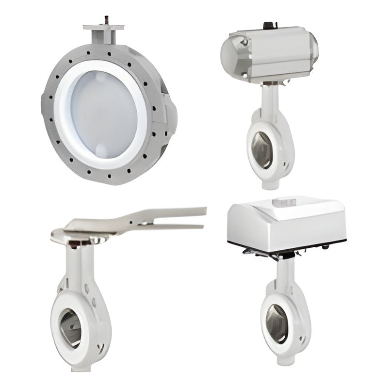 GEMÜ 490/491/497/498 Butterfly Valve (multiple actuators, DN 40-1000)