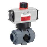 GEMÜ 710 Ball Valve (Pneumatic, DN 10-100)
