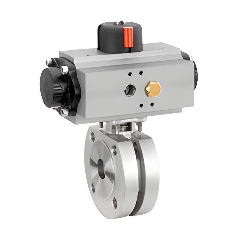 GEMÜ B46 Compact Flanged Ball Valve (Pneumatic, DN 15-100)