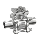 GEMÜ BB04 Ball Valve (Bare shaft, DN 8-100)