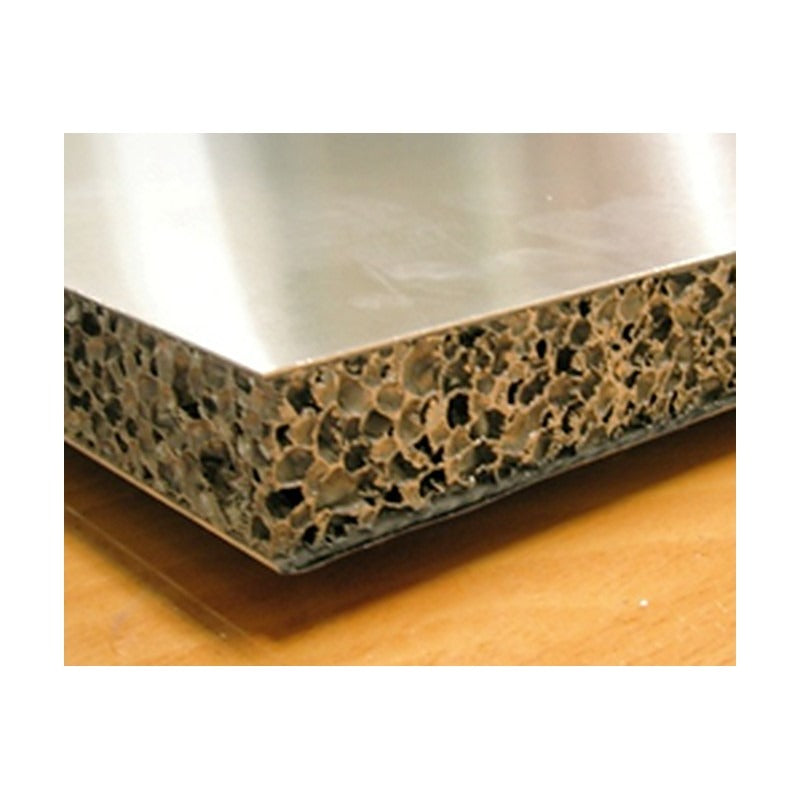 Plymetal AFL100 Aluminium Foam Sandwich Panel (Railway Skirt)