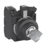 IDEC CW Series 22 mm Flush Silhouette Key Selector Switches