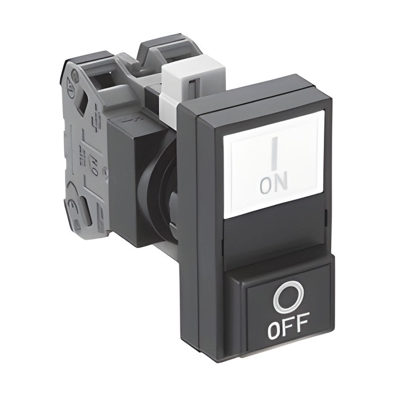 IDEC HW Series 22 mm Two-Point Pushbuttons (Non-Illuminated)