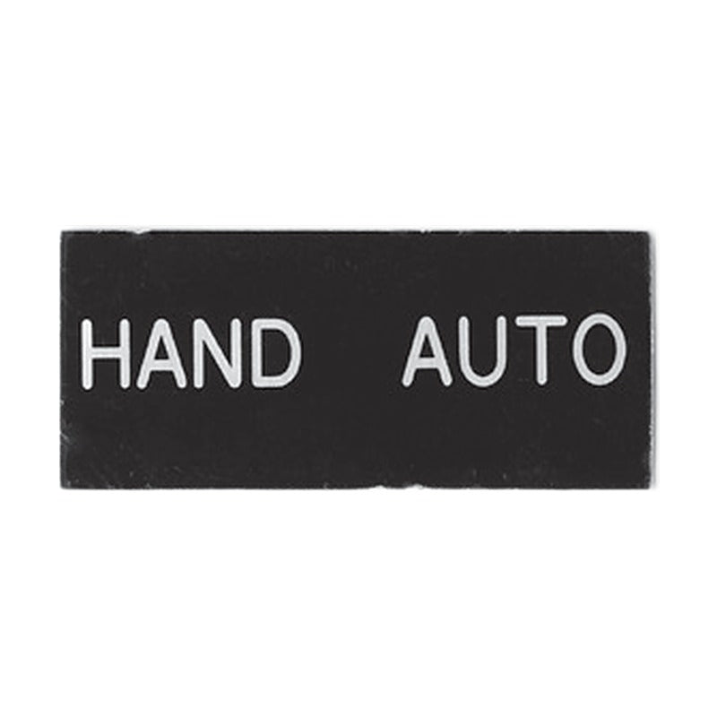 IDEC HW Series Nameplates & Legend Plates (HWAM, HWAQ, HWNP)