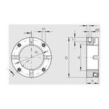 INA AM Precision Locknuts (M15-M90)