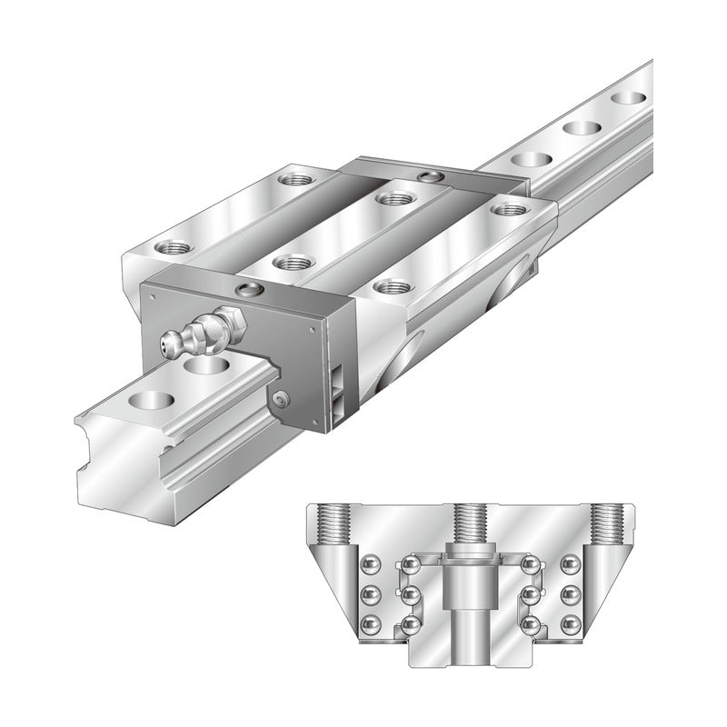 INA KUSE Six-Row Ball Monorail Assemblies (Standard, L, H, HL)