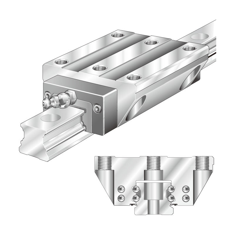 INA KUVE..-W/WL Wide Guideway Monorail Assemblies