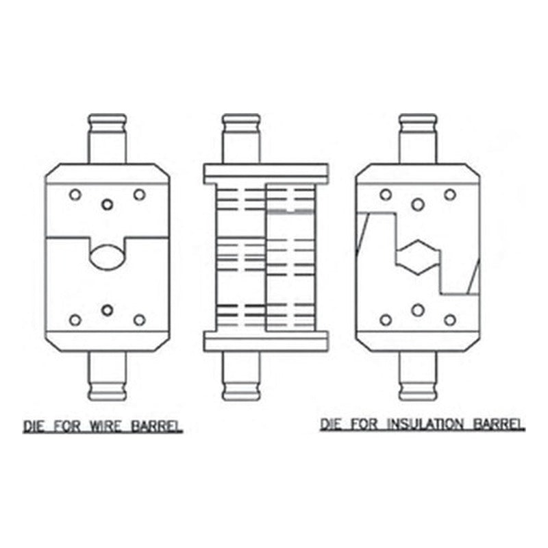 Jeoneo JD Crimping Dies for Nuclear Ring Terminals