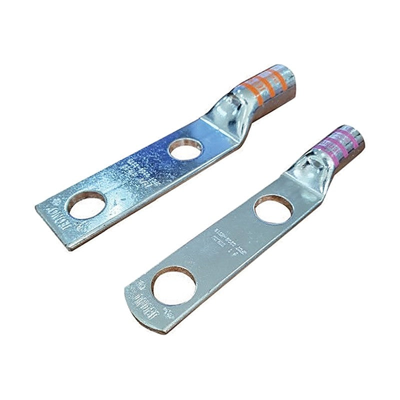 Jeoneo JFCT Flex Conductor Lugs, Two Hole, Square Tongue, 200-500 mm²
