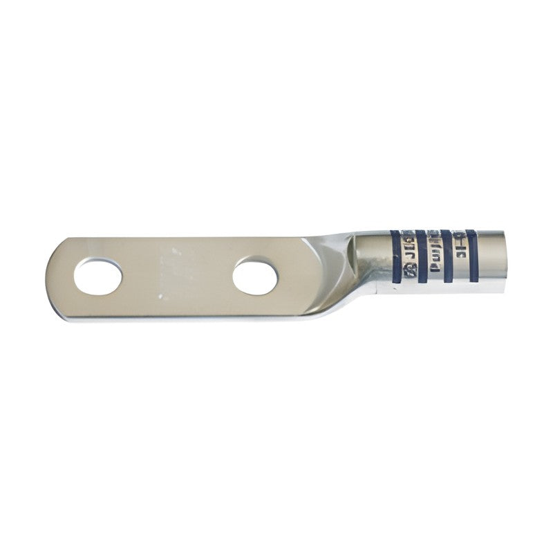 Jeoneo JOCP Tubular Cable Lugs, Two Hole, With Inspection Hole