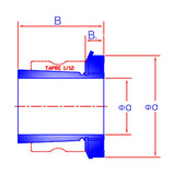 JIB H2300 / HS / HE Adapter Sleeves for UK Bearing Units