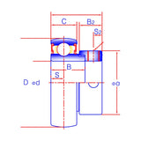 JIB USA Miniature Insert Bearings