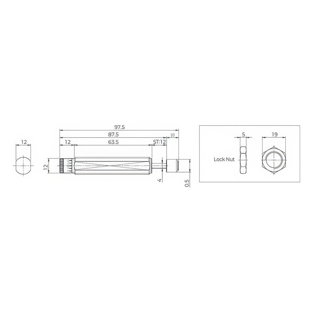 JRT KMA Adjustable Shock Absorber