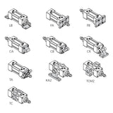 KCC ACI/ACT Mounting Brackets and Rod End Fittings (ISO 15552)