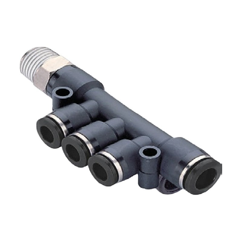 KCC E Series One-Touch Fitting (Triple Branch, Plug and Tube Cap)