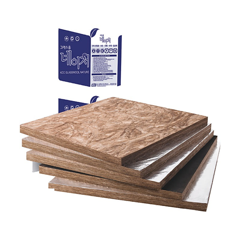 KCC Glass Wool Nature CLEAN BOARD Insulation (32-96K, 50 mm)