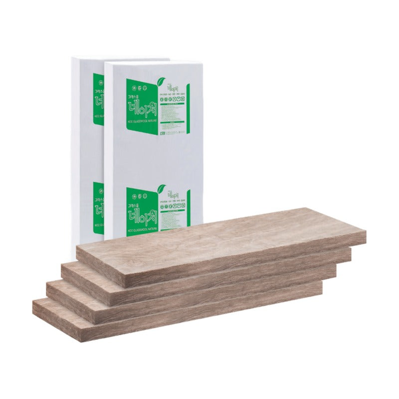 KCC Glass Wool Nature CLEAN MAT Insulation (24K, Vapour-Wrapped)