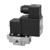 KCC HCV-3 Chemical Solenoid Valve, 3-Port, Stainless (HCV201-3-402-3)