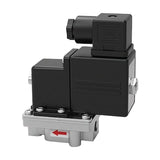KCC HCV Chemical Solenoid Valve, 2-Port, Stainless (HCV201-402)
