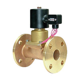 KCC HKD-BF Diaphragm Kick 2-Port Solenoid Valve (Brass, Flanged)