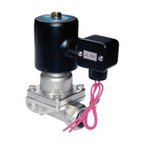 KCC HKD-S Diaphragm Kick 2-Port Solenoid Valve (Stainless, Threaded)