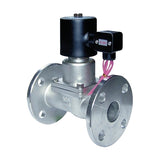 KCC HKD-SF Diaphragm Kick 2-Port Solenoid Valve (Stainless, Flanged)