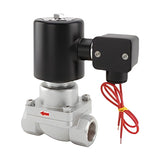 KCC HKS-S Piston Pilot Kick Steam Solenoid Valve (Stainless)