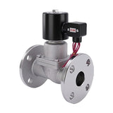 KCC HKS-SF Piston Pilot Kick Steam Solenoid Valve (Stainless, Flanged)