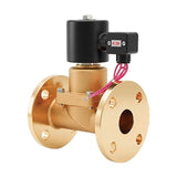 KCC HKW-BF Piston Pilot Kick Solenoid Valve (Brass, Flanged)
