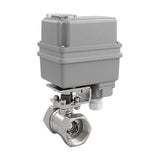 KCC HMV-SC-P Proportional Motorized Ball Valve, Stainless (Rc 1/4-2)